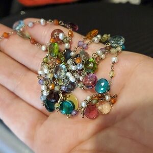 Multicolor Gemstone Necklace